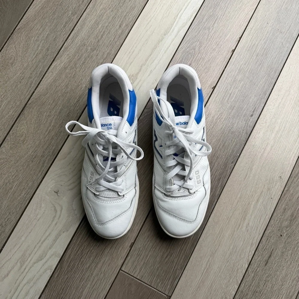 New Balance 550 Men’s White Cobalt Blue